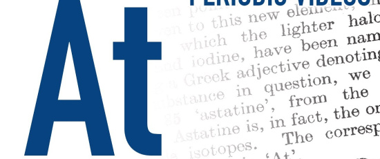 Astat – inte längre den tyngsta halogenen