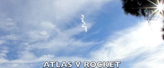 Atlas V-raketen passerar ljudvallen