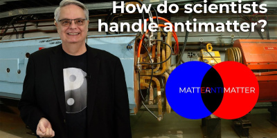 Hur hanterar forskare antimateria?