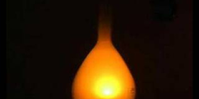 Förbränning av röd fosfor