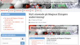 Nytt utseende på Magnus Ehingers undervisning!