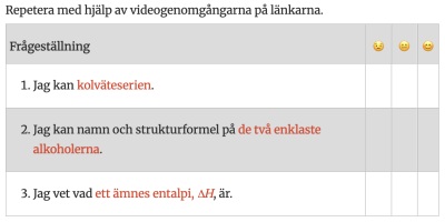 Hur sker organiska reaktioner: Vad du behöver kunna från Kemi 1