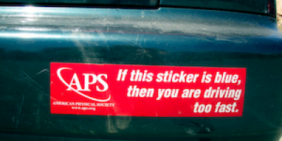 Om den här stickern är blå...