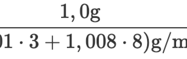 Prov 2017-10-13 i Mol och stökiometri