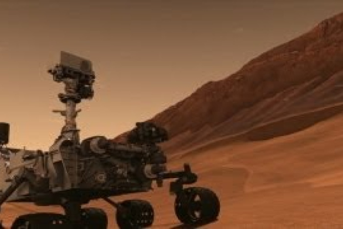 Curiositys första glimtar av Mars