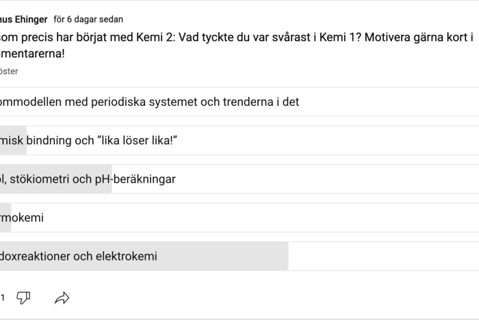 Lägger vi kemilärare tiden på fel saker?