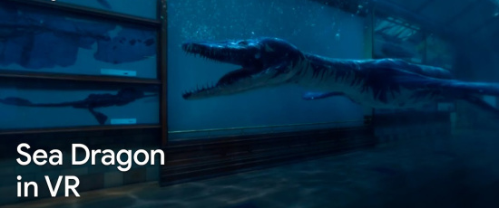Googles nya museum väcker liv i dinosaurierna