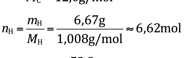Från empirisk formel till molekylformel
