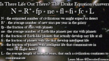 Drakes ekvation fyller 50!