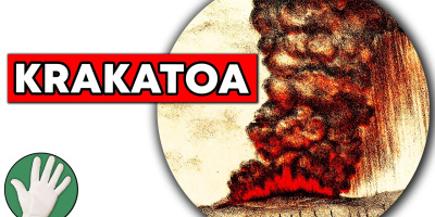 Nyheter om Krakataus utbrott