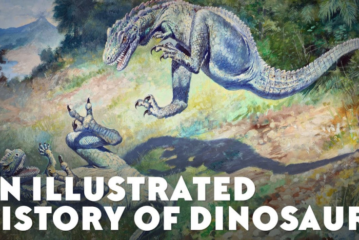 Dinosauriernas illustrerade historia