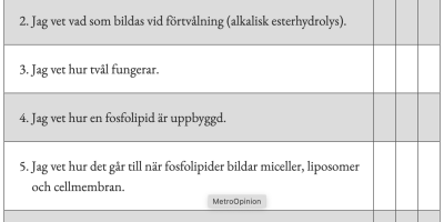 Vad kan du om Biomolekyler?