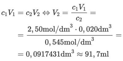 Läxförhör 2007-12-10 i Beräkning av koncentrationer