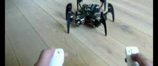 Wii-kontrollerad robot