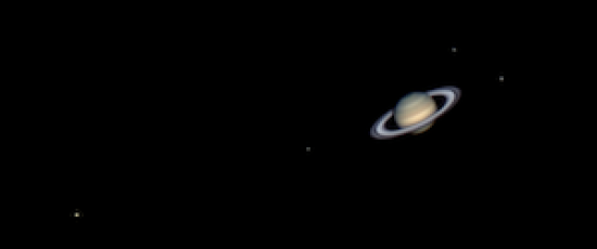 Saturnus i opposition 23 maj