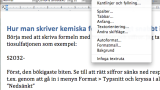 Hur man skriver kemiska formler riktigt snabbt i Word