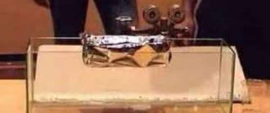 En svävande aluminiumbåt - på riktigt!