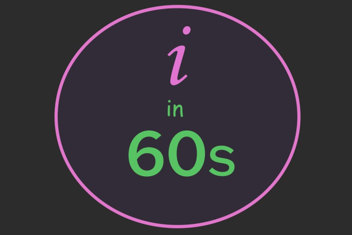 Imaginära tal på 60 sekunder