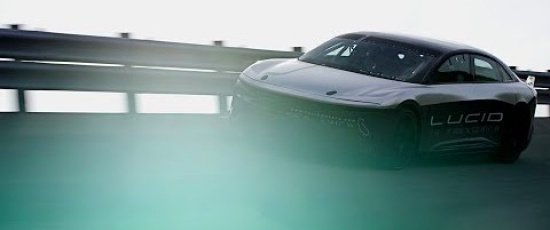 Lucid Air: Maxhastighet, 378 km/h