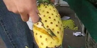 Avd. f. matematiska muntrationer del 51: Hur man skalar en ananas