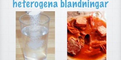 Vad är materia? Rena ämnen och blandningar