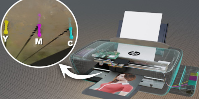 Hur funkar en bläckstråleskrivare?