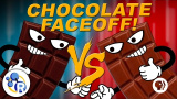 Kemin i mjölkchoklad och mörk choklad