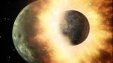 Spår av planetkollsion funna