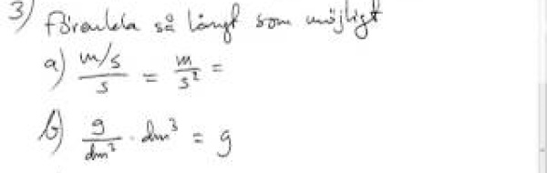 Övning i bråkräkning