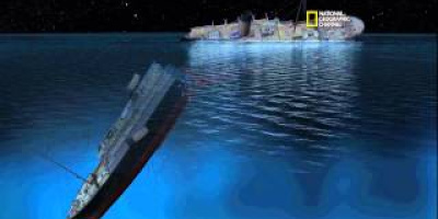 Hur Titanic sjönk