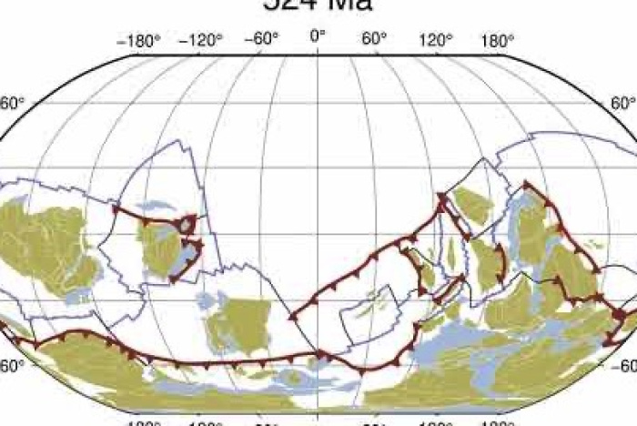 Tektonisk time-lapse: En miljard år av Jordens historia på 40 sekunder