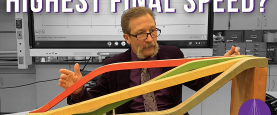 Samma höjd, olika form på ramperna – vilken når högst hastighet?