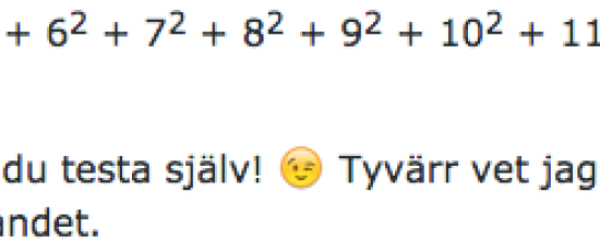 Avd. f. matematiska muntrationer del 100
