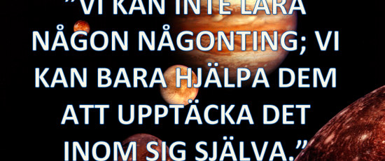 Lärarens uppgift