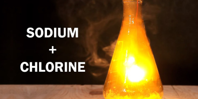 Hur man gör koksalt av natriummetall och klorgas