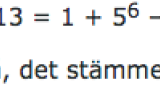 Avd. f. matematiska muntrationer del 101