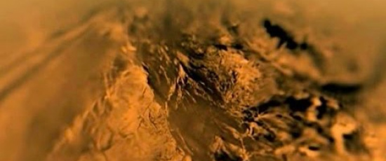 Hur det såg ut när Huygens-sonden landade på Titan