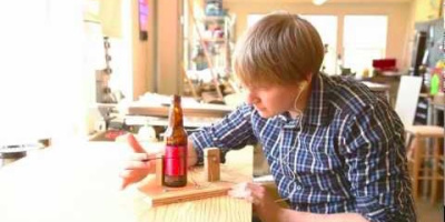 Idé nr. 58 till gymnasiearbete i Teknik/Fysik/El: Bygg en flaskradio