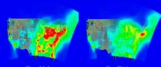USA:s koldioxid-andning