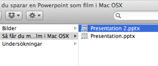 Så får du med ljudet när du sparar en Powerpoint som film i Mac OSX