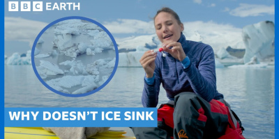 Varför sjunker inte is?