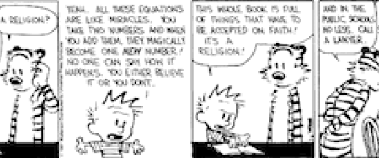 Avd. f. matematiska muntrationer del 47: Kalle är matteist