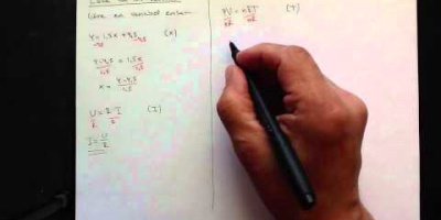 Omskrivning av formler