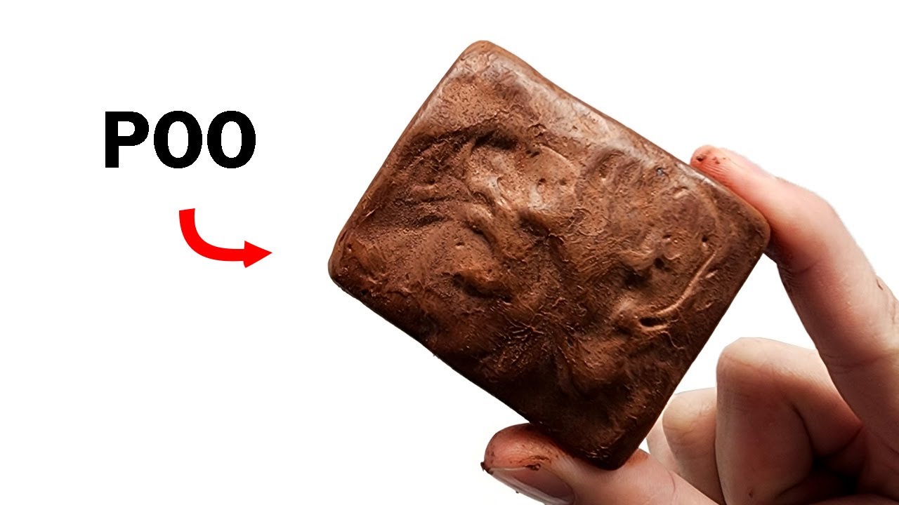 Tvål med doft av bajs