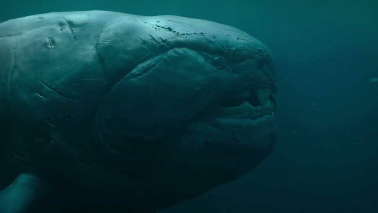 Dunkleosteus på jakt