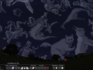 0.10 constellation art on